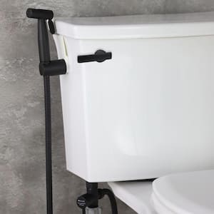 CleanSpa Luxury Stainless Steel Non-Electric Handheld Bidet Attachment in Matte Black