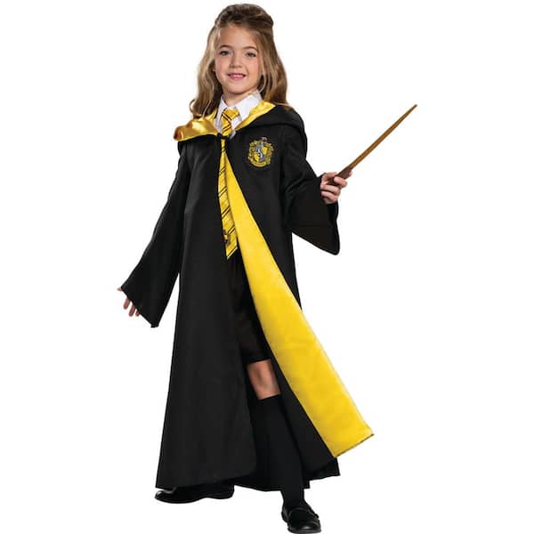 Kids Deluxe Harry Potter Hufflepuff Robe - Small 4-6 - Kids Halloween Costume