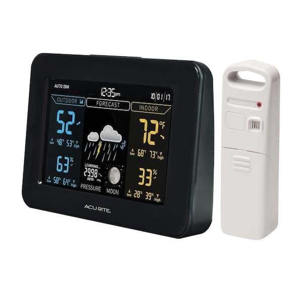 AcuRite Home Weather Station Weather-Resistant Indoor/Outdoor Detachable  Stand