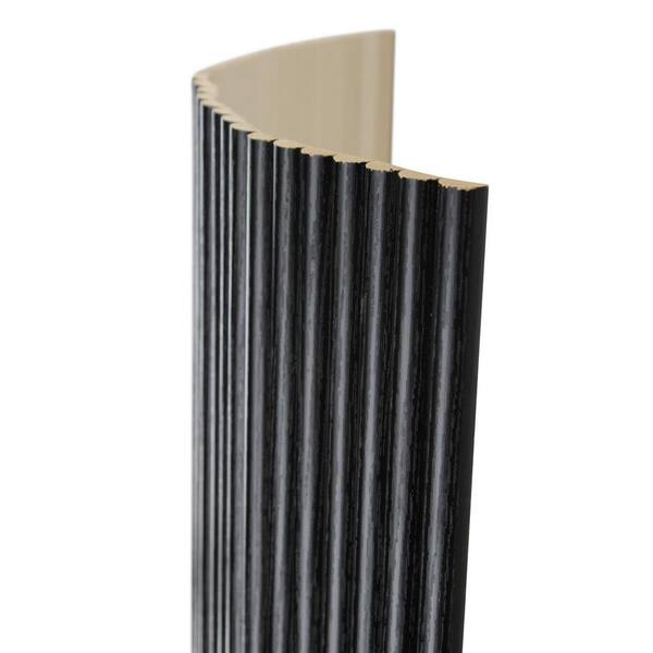 Ejoy Sample 10 in. x 6 in. x 0.43 in. Wood Half Circle
