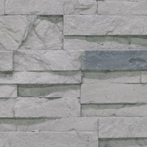 Stacked Stone 11 in. x 11 in. Cascade Canyon Faux Stone Siding Sample