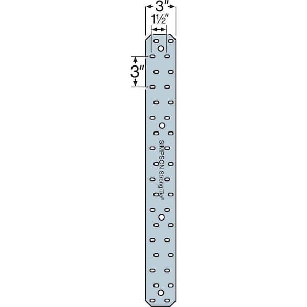 Simpson Strong-Tie MSTC 52-1/4 in. 16-Gauge Galvanized Medium