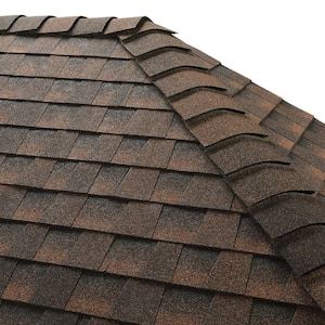 GAF Z Ridge Charcoal Distinctive Hip and Ridge Cap Roofing Shingles (33 ...