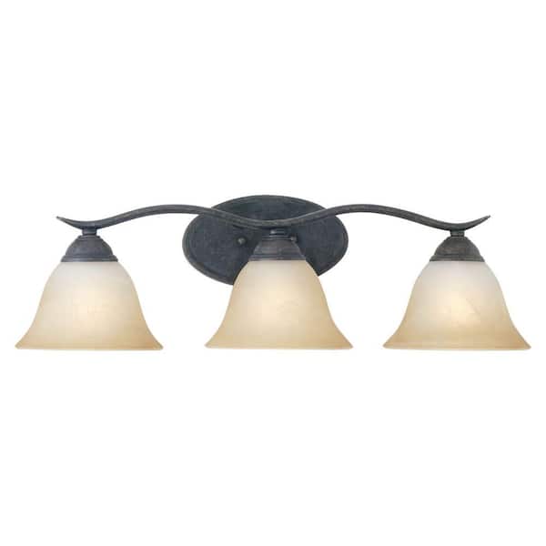 Thomas Lighting Prestige 3-Light Sable Bronze Wall Vanity Light
