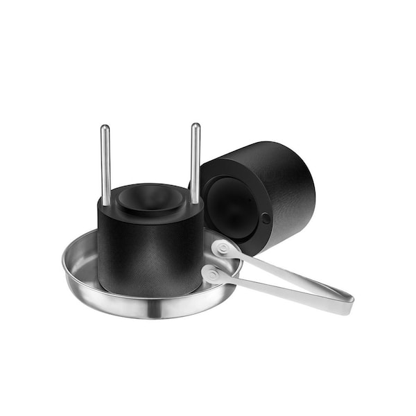 Ice Ball Press Kit 2.4 in. (60mm) Ice Sphere Maker Aviation Aluminum Ice Press with Drip Tray and Glass Ice Ball Maker