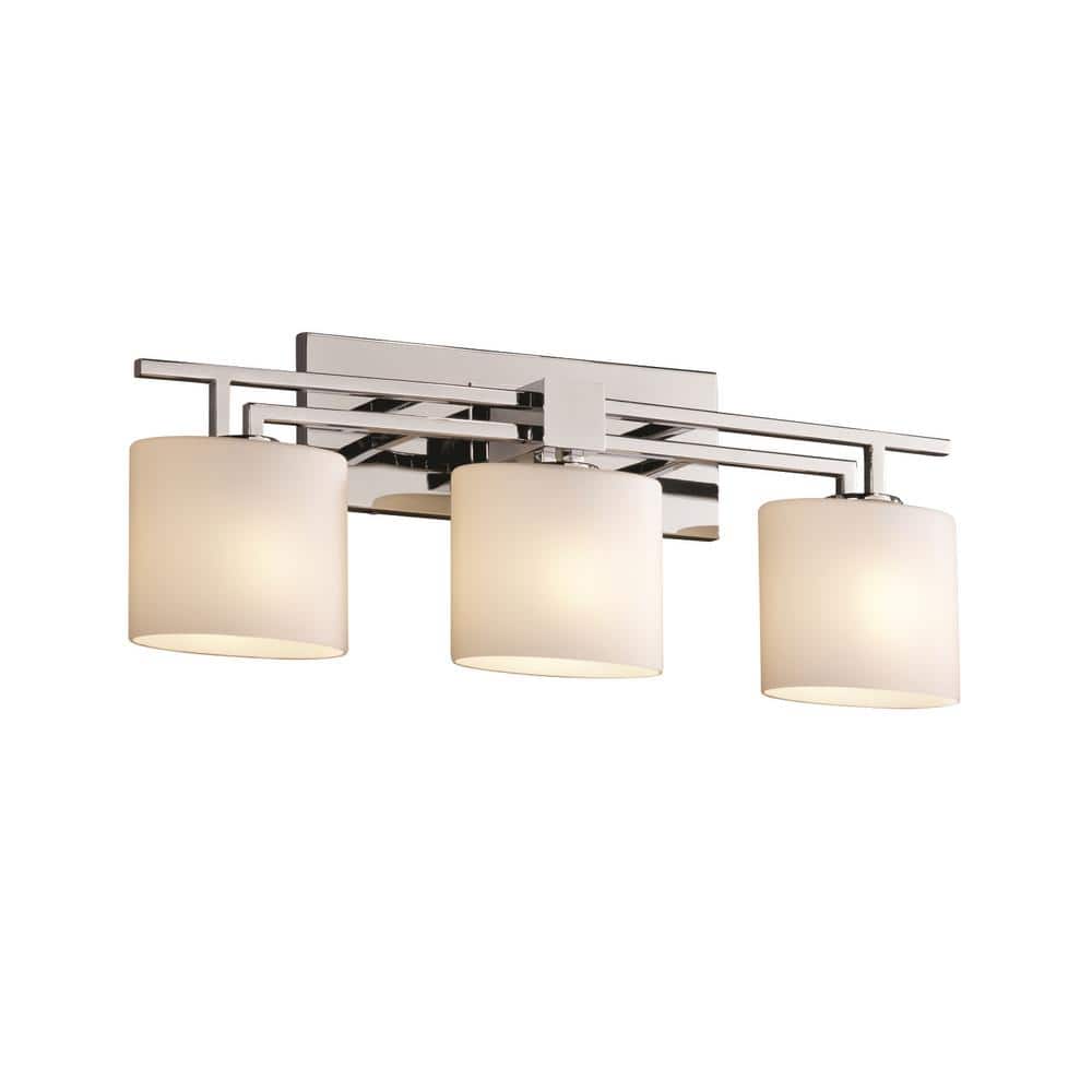 Fusion Aero 3-Light Polished Chrome Bath Light with Opal Shade price history on PriceWatchPro