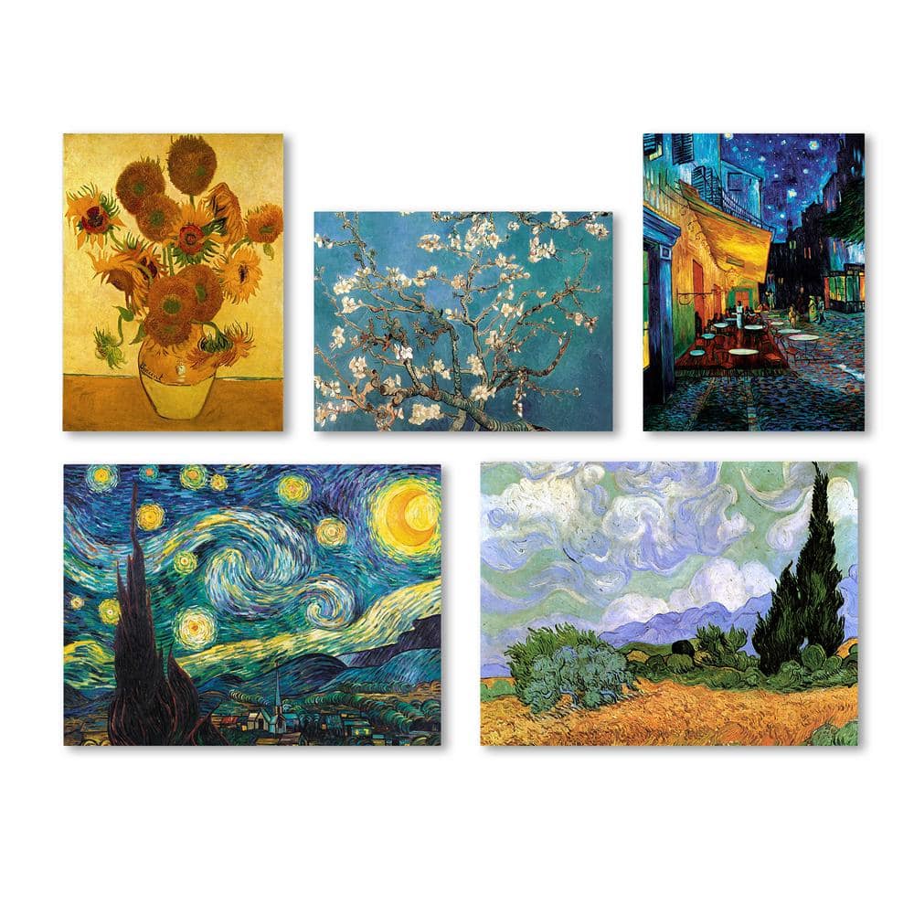 Trademark Fine Art Vincent Van Gogh Framed Architecture Wall