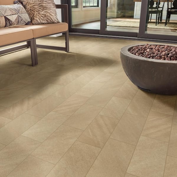 MSI Quartcity Beige 6 in. x 12 in. Rectangle Matte Porcelain Paver Tile (600 Pieces/300 sq. ft./pallet)