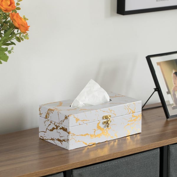 https://images.thdstatic.com/productImages/bb2fd23d-0242-4d29-aa2b-ce22be006bd9/svn/rectangle-white-and-gold-vintiquewise-tissue-box-covers-qi003978-rc-wtg-c3_600.jpg
