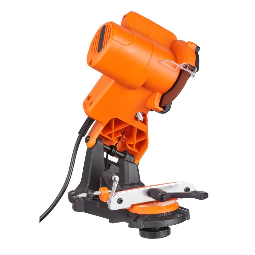 Electric Chainsaw Sharpener 140W Bench Saw Chain Blade Tool 5700 RPM with 3 Grinding Wheels for 0.25-0.404 in. Pitch price history on PriceWatchPro