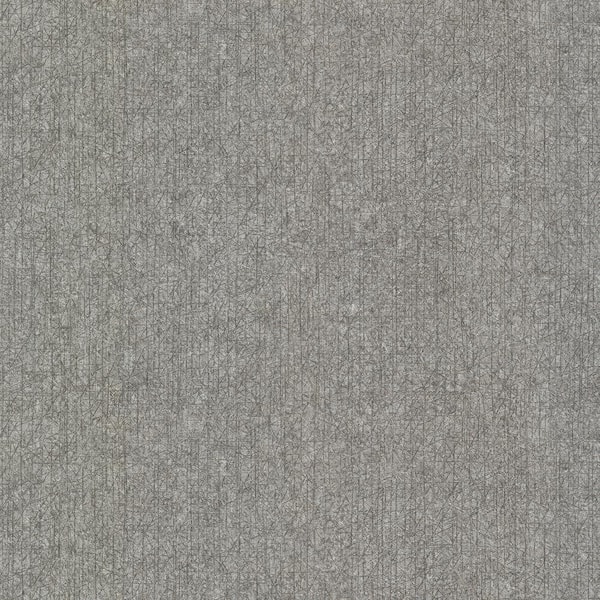 Warner Nagano Silver Distressed Texture Wallpaper Sample