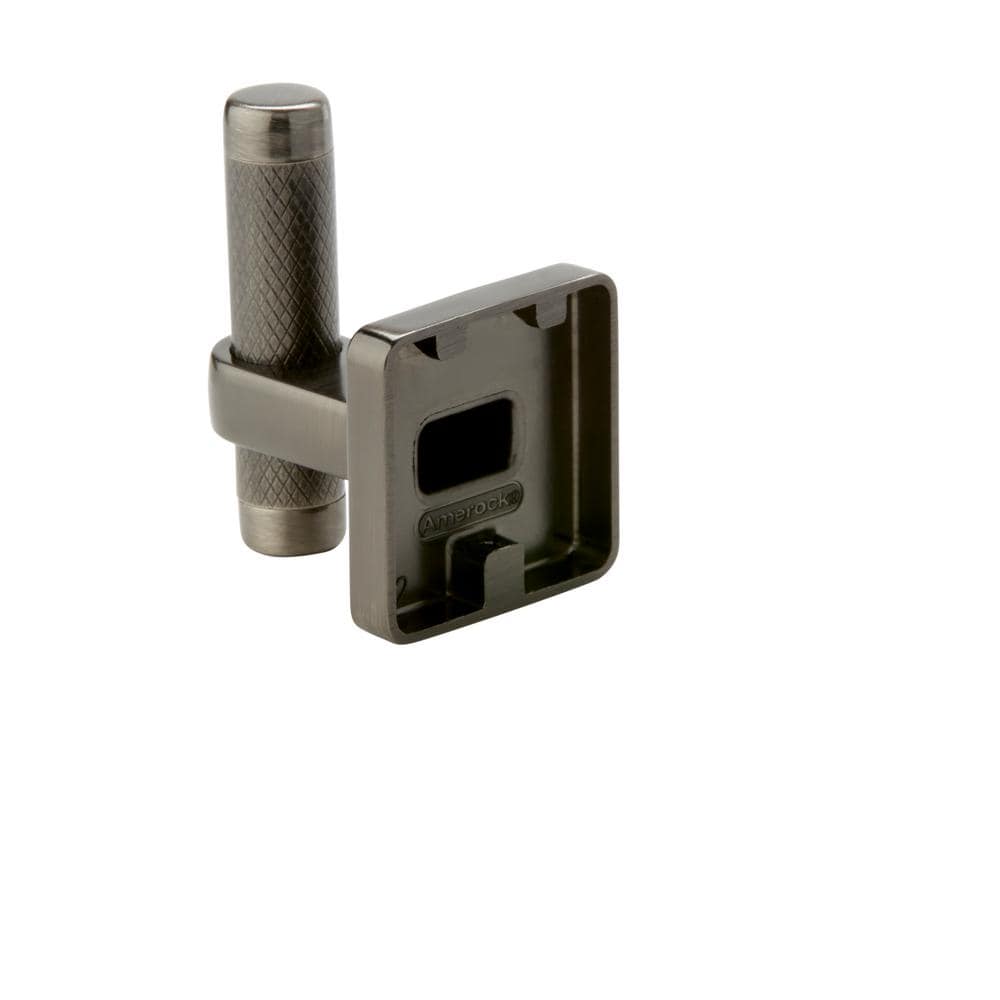 Gunmetal Single Prong Modern Industrial Wall Hook