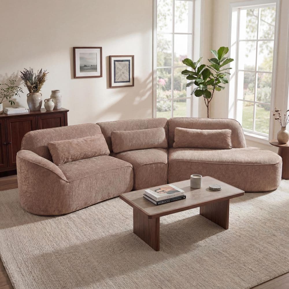 CHRISTOPHER KNIGHT HOME Winston 123.23 in. Polyester Upholstery