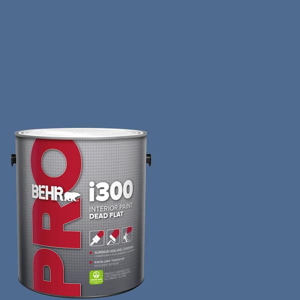 BEHR PRO 1 gal. #590D-6 Wickford Bay Dead Flat Interior Paint