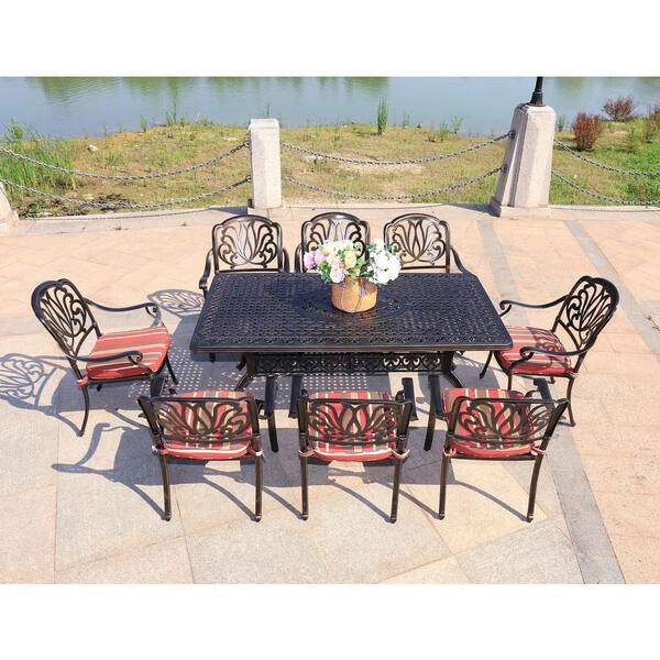 lebanon 7 piece dining set with cushions