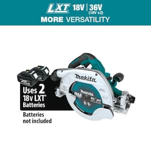 18V x2 LXT Lithium-Ion (36V) Brushless Cordless 9-1/4 in. Circular Saw w/Guide Rail Compatible Base (Tool Only)