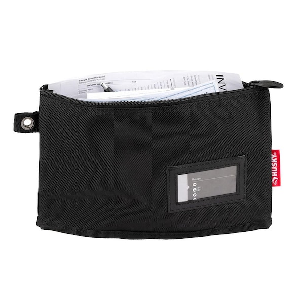 12 in Document Organizer Bag Pouch Water Resistant with business card holder and zipped top with 2 internal pockets 12 in Document Organizer Bag Pouch Water Resistant with business card holder and zipped top with 2 internal pockets