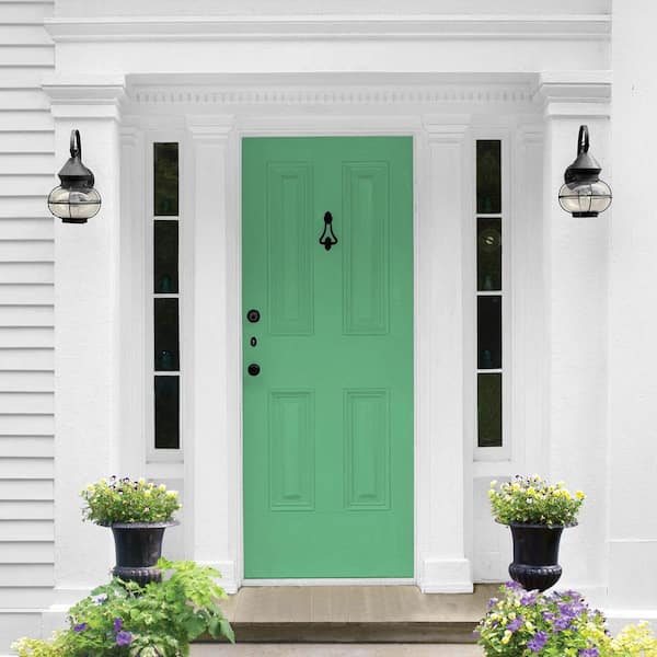 Glidden Essentials 1 gal. PPG1226-5 Garden Mint Semi-Gloss