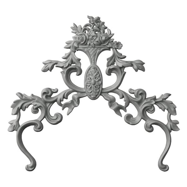 Ekena Millwork 1.00 in. x 19.125 in. x 16.5 in. Polyurethane Applique & Onlay Moulding