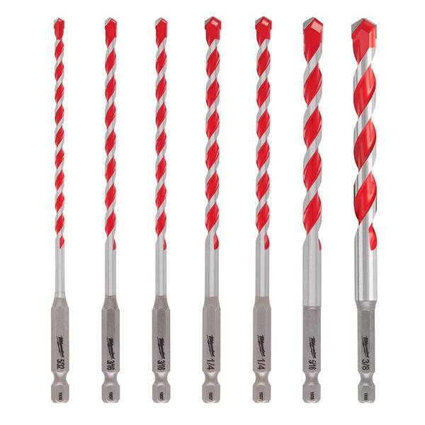 Carbide Hammer Drill Bit Kit 