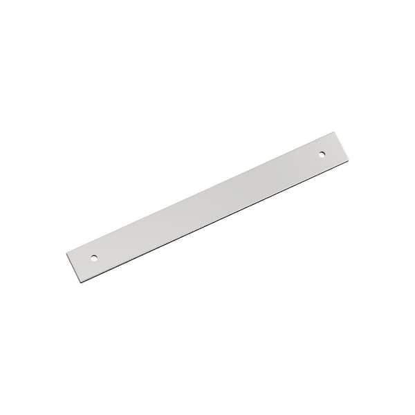 Ladera 7-9/16 in. Center-to-Center Rectangle Polished Chrome Pull Cabinet Backplate