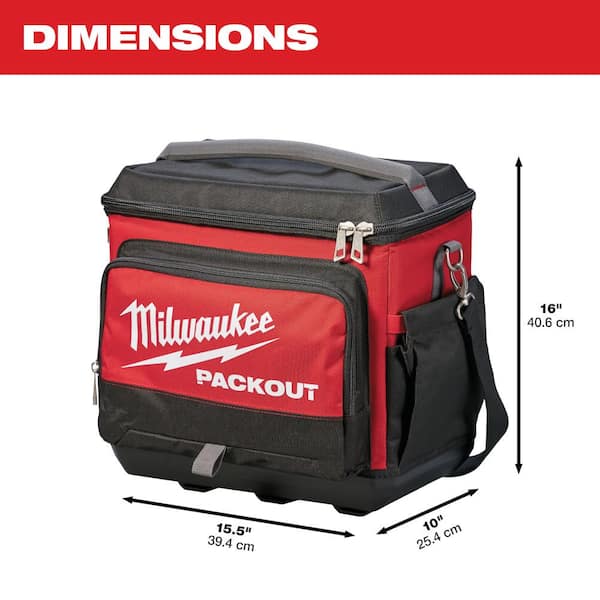 Milwaukee - 15.75 in. PACKOUT Cooler Bag