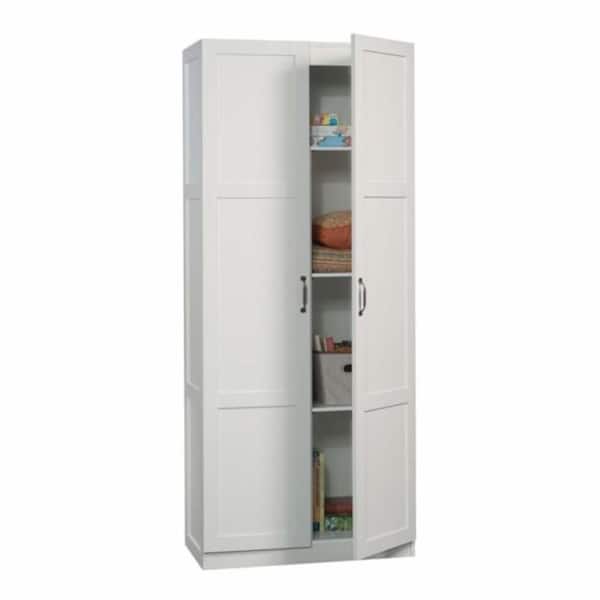 Sauder Woodworking - Sauder White Storage Cabinet