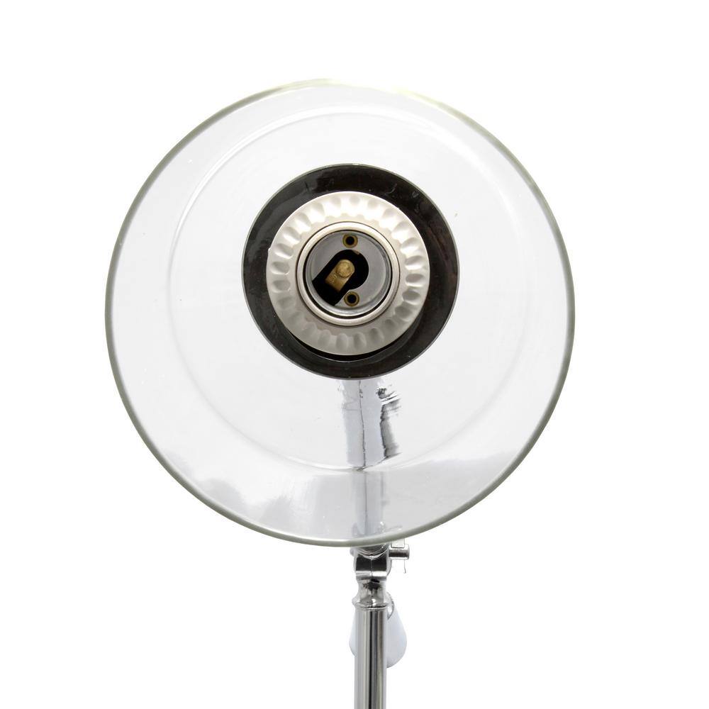 Edison 56'' Adjustable Black Industrial Floor Lamp