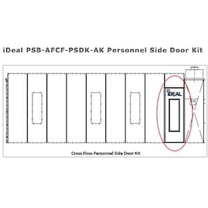 iDEALPSB AF Cross Flow Personnel, Side Door Kit Assembly