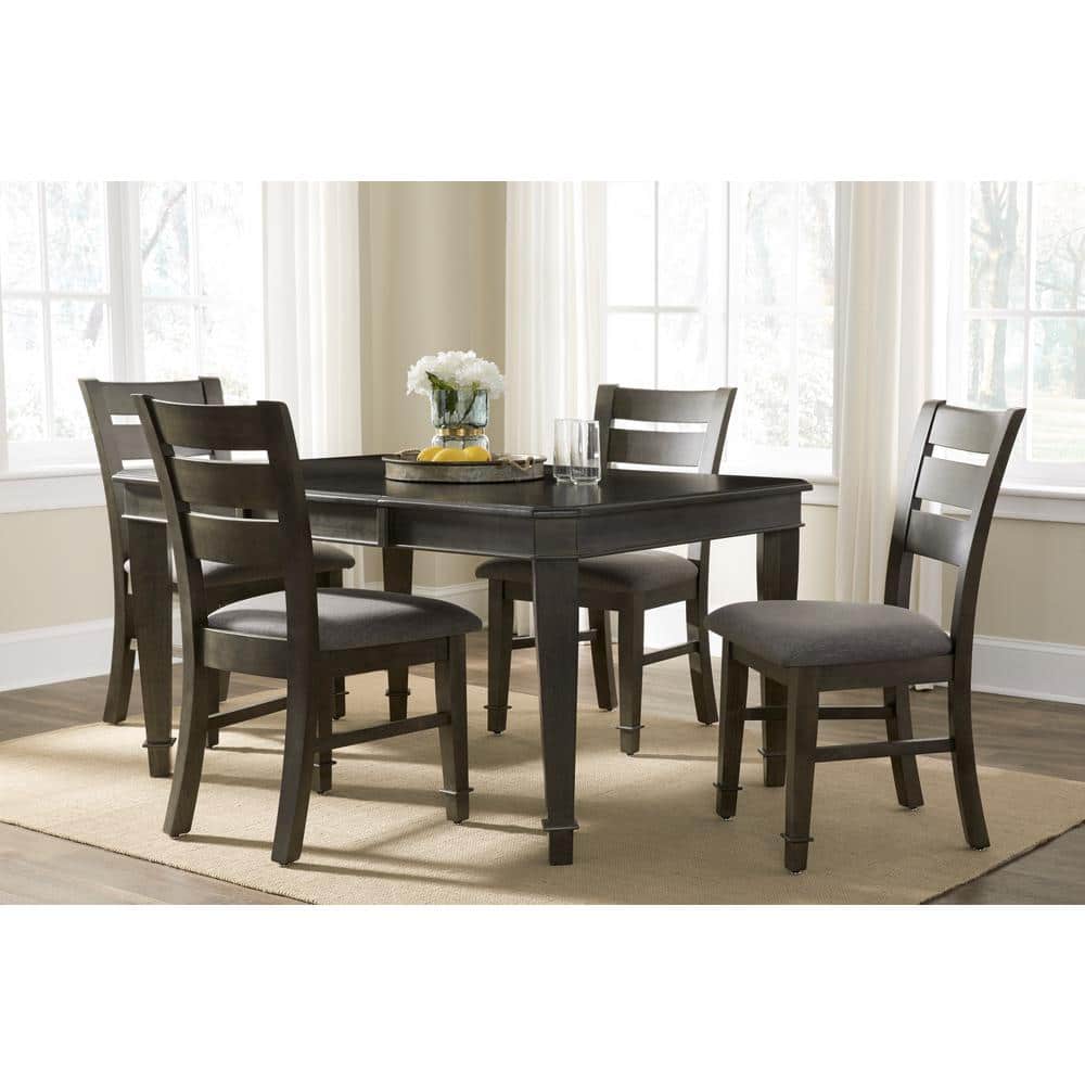 White Wood Extendable Rectangular Dining Table with Tapered Legs