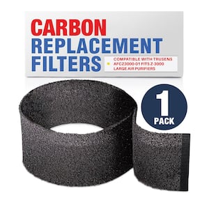 Carbon Filter Replacement Compatible with TruSens AFCZ3000-01 fits Z-3000 Large Air Purifiers