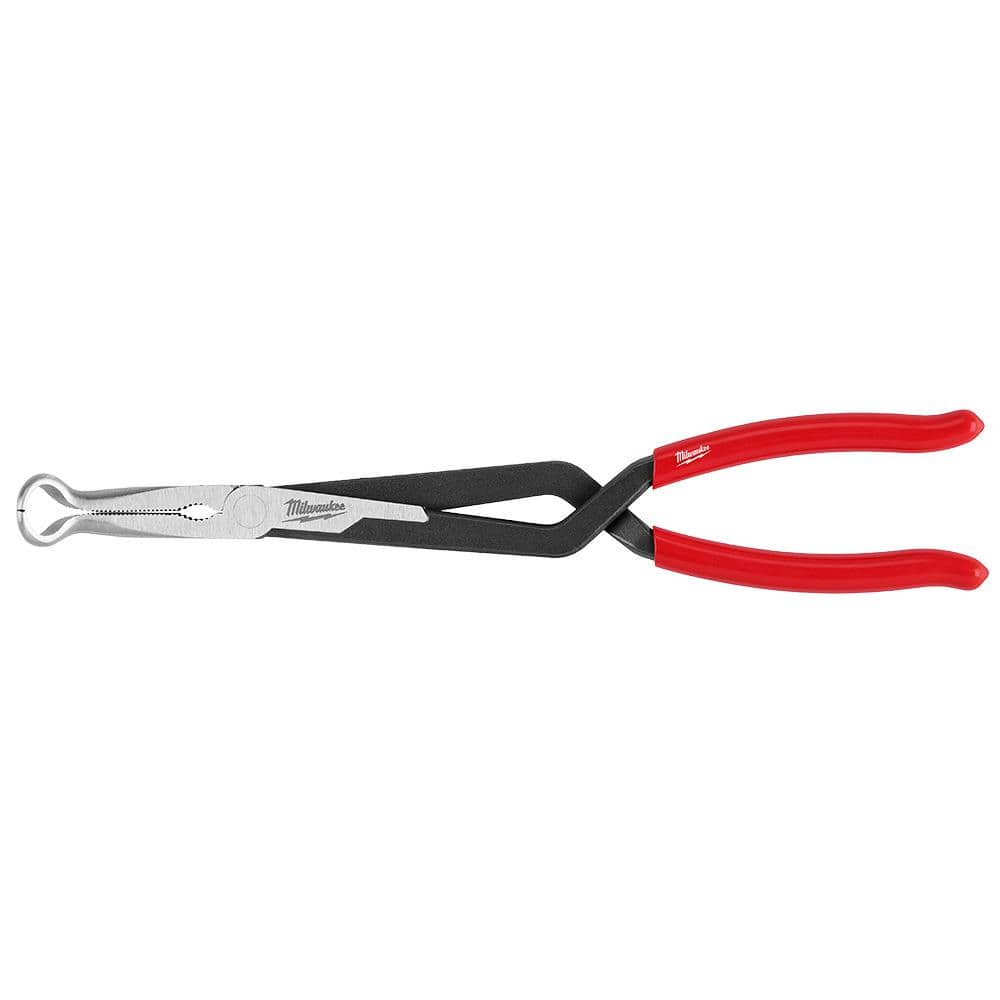 Milwaukee 13 in. Long Needle Nose Pliers with 3/4 in. Hose Grip and Slip  Resistant Grip 48-22-6562 - The Home Depot