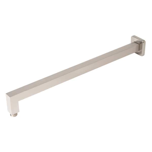 ALFI BRAND 20 in. Wall Mount Shower Arm in Brushed Nickel