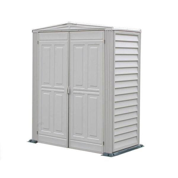 Duramax Building Products Yardmate 5 ft. x 3 ft. Vinyl Shed with Floor