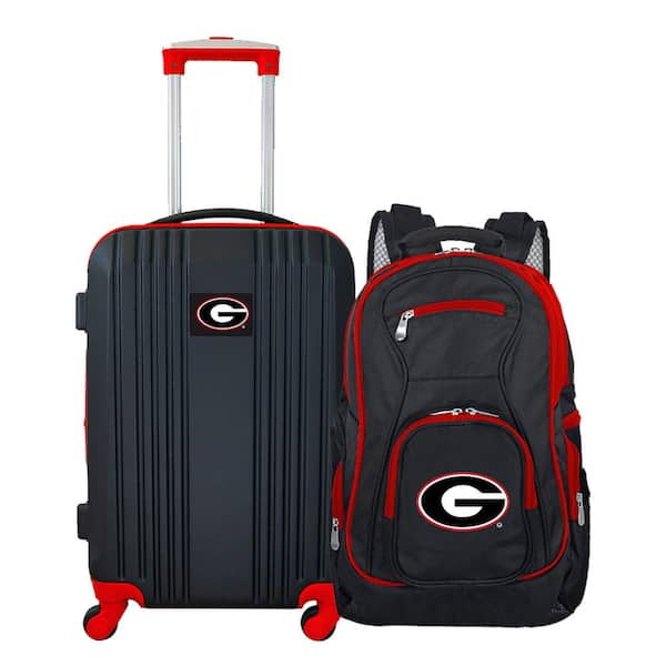 Mojo NCAA Georgia Bulldogs 2-Piece Set Luggage and Backpack
