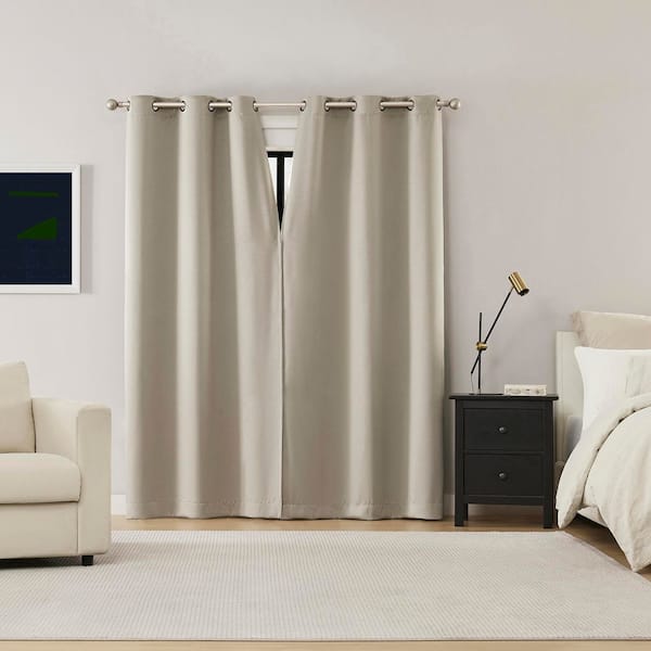 Sun Zero Sheridan Magnetic Closure Stone Layered 40 in. W x 72 in