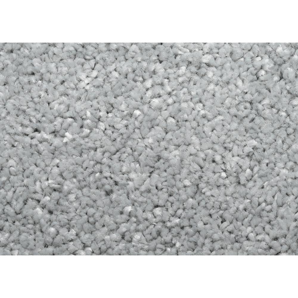 Gramercy Silver 3-Piece Washable Polypropylene Bathroom Rug Set