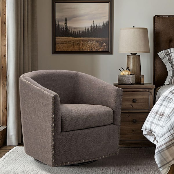 Memo Chocolate 360° Swivel Chair
