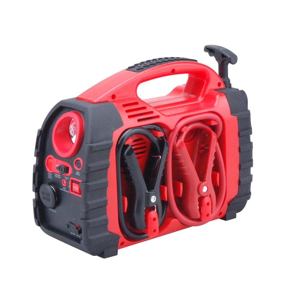 Rac 12V PORTABLE 5 IN 1 CAR JUMP STARTER AIR COMPRESSOR BATTERY BOOSTER CHARGE 