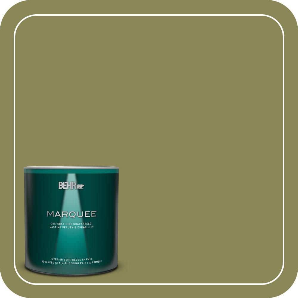 1 qt. #S340-6 Fertile Green Semi-Gloss Enamel Interior Paint & Primer price history on PriceWatchPro