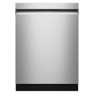 24 in. Top Control Built-In Tall Tub Dishwasher in PrintShield Stainless with Ultra-bright LED Lighting