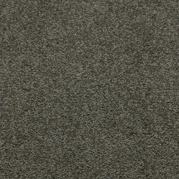 Home Decorators Collection Sweet Dreams II - Platinum - Gray 68 oz. SD Polyester Texture Installed Carpet