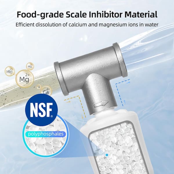 AP431 Replacement Cartridge for Aqua-Pure AP430SS, Whole House Scale Inhibition Filter, Water Heater Softener, 3 Pack