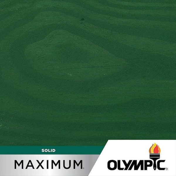 Olympic Maximum 5 gal. Forest Solid Color Exterior Stain and Sealant in One