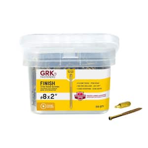 #8 x 2 in. Star Drive Trim Finishing Head Screw (510-Per Pack)