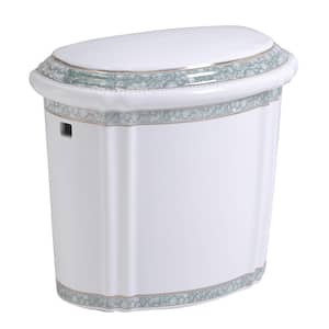 1.6 GPF Single Flush Vitreous China Toilet Tank with Gravity Fed Flushing Technology in White