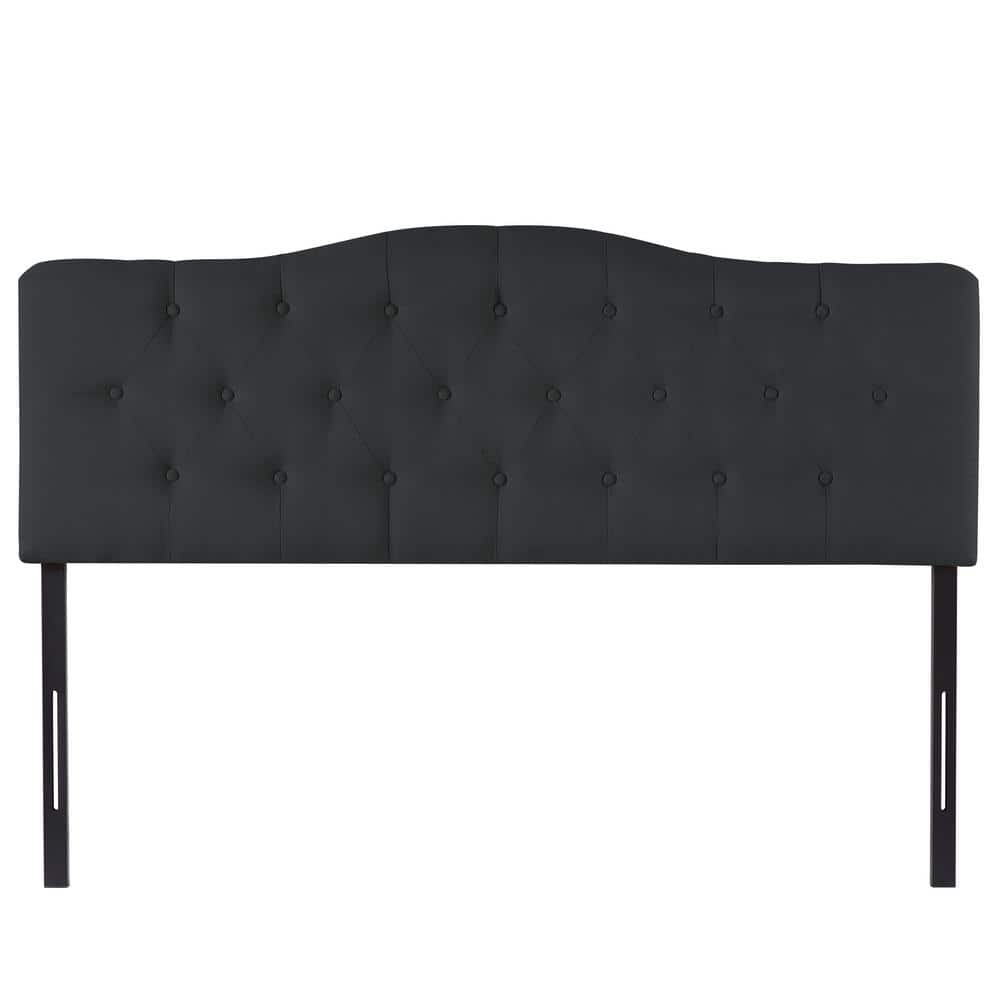MAYKOOSH Upholstered Button Tufted Bed Headboard, Height Adjustable