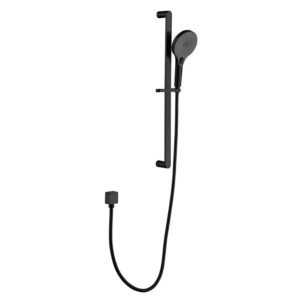 3-Spray Wall Mount Handheld Shower Head 2.5 GPM in Matte Black price history on PriceWatchPro