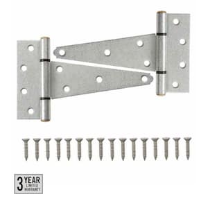 6 in. Galvanized Gate Tee Hinge (2-Pack)