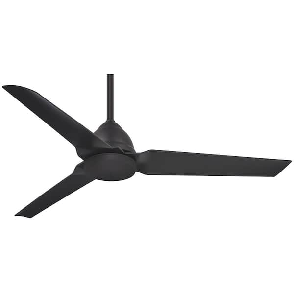 Java 54 in. Indoor/Outdoor Coal Ceiling Fan with Remote Control